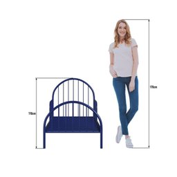Cama Infantil em Ferro 199x110x95 Cm Hope - 4