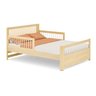 Cama Casal Juvenil Reversível LED com Rattan, Grade em Palitos Wave Casatema MadeiraOriginals - 9