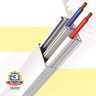 Canaleta de Pvc Isolamento Seguro com Fita - 1