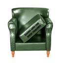 Ver mais imagens de Poltrona Chesterfield Classica Londres Cadeira Luxo Retrô - Couríssimo Verde 075