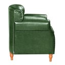 Ver imagem 4 de Poltrona Chesterfield Classica Londres Cadeira Luxo Retrô - Couríssimo Verde 075