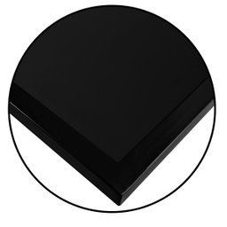 Mesa de Apoio Lateral para Sofá Belfast Preto e Preto - 5