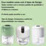 Mini Processador Elétrico Triturador Picador Alho Legumes - 7