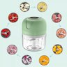 Mini Processador Elétrico Triturador Picador Alho Legumes - 8