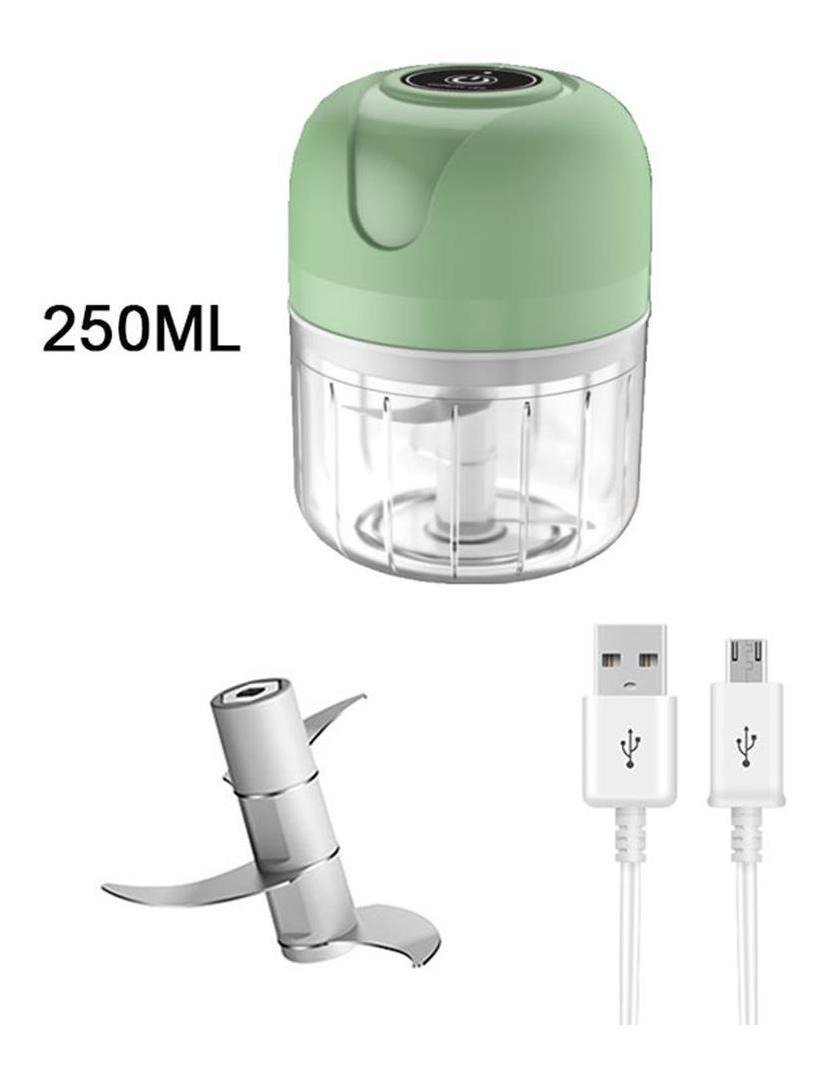 Mini Processador Elétrico Triturador Picador Alho Legumes - 6