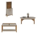 Ver imagem 2 de Conjunto Cantinho do Café e Aparador 2 Gavetas com Mesinha Oblonga