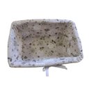 Ver imagem 3 de Cesta com Tecido Retangular 32 X 22 X 13CM Bege Primavera Mundiart DC0007M