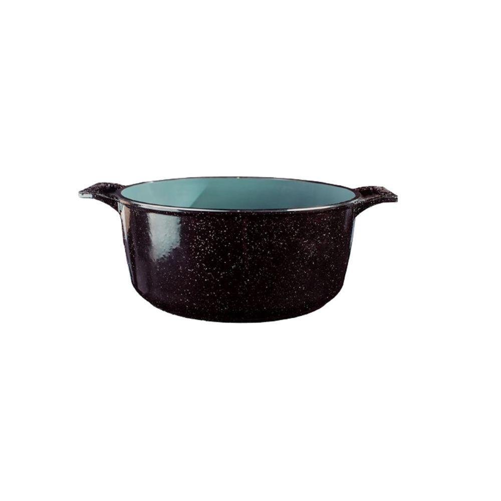 Caçarola Preto Liso Antiaderente em Cerâmica Javali Aa 30cm - 2