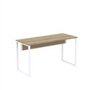 Ver imagem 3 de Mesa Madeira M134/60P25TUB 134cm Industrial Natural e Branco Cinza/Marrom