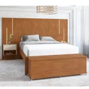 Ver imagem 1 de Conjunto Cabeceira Frisada com Baú Luca