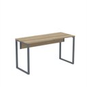 Ver imagem 3 de Mesa de Madeira X M134/60P25 134cm Industrial Naturalle e Grafito Cinza/Marromle