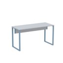 Ver imagem 3 de Mesa Madeira M134/60P25TUB 134cm Industrial Cinza e Azul