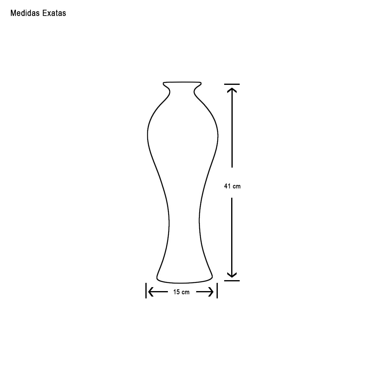 Dupla de Vasos de Cerâmica Califórnia G e M Dourado Ventura - 3