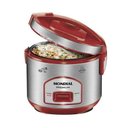 Ver imagem 2 de Panela Eletrica de Arroz Mondial Inox Red 500W Faz 6 Xicaras 110V