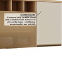 Ver imagem 5 de Armário Aéreo 2 Portas 120cm com Vidro Reflecta Brise Luciane Móveis