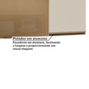 Ver imagem 6 de Armário Aéreo 2 Portas 120cm com Vidro Reflecta Brise Luciane Móveis
