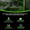 Ver imagem 7 de Sofa Retratil Reclinavel 2 Lugares 2,60m Crystal Veludo Azul Marinho Lansofbr Lansof Brasil