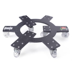 Suporte Alum. Invisível 30cm C/09 Rodas até 360kg Tech Plant