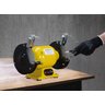 Motoesmeril Plus 300 06  Mono 1/2cv 127/220v 60hz 300w com visor com abrasivos A36 e A60 Menegotti - 7