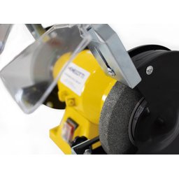 Motoesmeril Plus 150 05  Mono 1/4cv 127/220v 60hz 150w com visor com abrasivos A36 e A60 Menegotti - 5