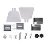Motoesmeril Plus 150 05  Mono 1/4cv 127/220v 60hz 150w com visor com abrasivos A36 e A60 Menegotti - 6