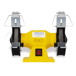 Motoesmeril Plus 150 05  Mono 1/4cv 127/220v 60hz 150w com visor com abrasivos A36 e A60 Menegotti