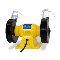 Motoesmeril Plus 150 05  Mono 1/4cv 127/220v 60hz 150w com visor com abrasivos A36 e A60 Menegotti - 4