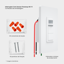 Ver mais imagens de Interruptor Smart Assistente de Voz Sensor Presença 2 Teclas