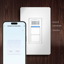 Ver imagem 4 de Interruptor Smart Assistente de Voz Sensor Presença 2 Teclas