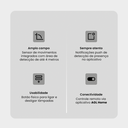 Ver imagem 6 de Interruptor Smart Assistente de Voz Sensor Presença 2 Teclas