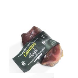 Petisco Canapé Focinho Suino para Cachorro Dipetti - 2 Un - 1