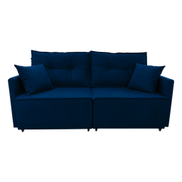 Sofa Cama Premiun (retratil/reclinavel sem caixa) Azul - 5 Sofa Cama Premiun (retratil/reclinavel sem caixa) Azul - 5
