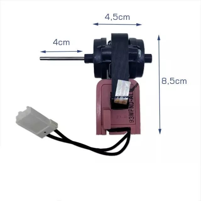 Motor do Ventilador 127v para Geladeira - W11226018 Brastemp / Consul - 3