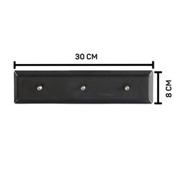 Suporte Apoio para 3 Tap Handle Chopp - Rosca 3/8 - Preto - 4