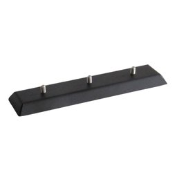Suporte Apoio para 3 Tap Handle Chopp - Rosca 3/8 - Preto - 2