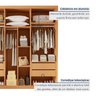 Closet Casal sem Portas 4 Gavetas Miami - 4