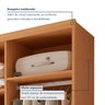 Closet Casal sem Portas 4 Gavetas Miami - 10