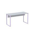 Ver imagem 3 de Mesa Madeira X M134/60P25TUB 134cm Industrial Cinza e Lilás