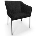 Ver imagem 6 de Kit 3 Cadeiras para Sala de Jantar Estar Living Olívia L02 Linho Chumbo - Lyam Decor