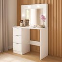 Ver imagem 1 de Penteadeira Camarim com Espelho 3 Gavetas Los Angeles