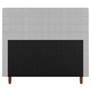 Ver imagem 3 de Cabeceira Cama Box Casal Queen Size Parisis 160cm Sintético Branco - Desk Design