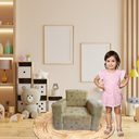 Ver mais imagens de Mini Sofá Infantil Poltrona Criança Estofado com Personagem Estrela