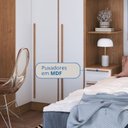 Ver imagem 5 de Guarda-roupa Solteiro Modulado 6 Peças Infinity