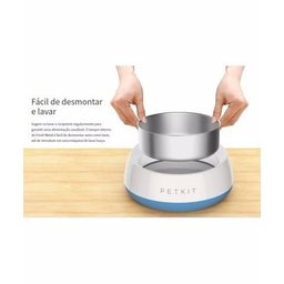Comedouro Com Balança Para Cães E Gatos Grande TrendPet Smart Metal - 4