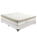 Ver imagem 1 de Cama Box Branco e Colchão Casal King Best Anjos