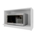 Ver imagem 1 de Armário Aéreo Cozinha 80 cm Bariloche 100 % MDF 6225.33 Branco - Indekes