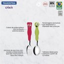 Ver imagem 4 de Jogo de Talheres Infantil Colorido Tramontina Lirous 02pçs