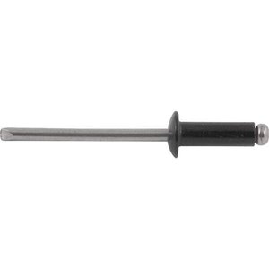 Rebite Alumínio Preto 3,2x12mm 312 com 1000 Peças - Vonder