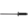 Rebite Alumínio Preto 3,2x12mm 312 com 1000 Peças - Vonder - 1