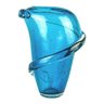 Vaso Murano Decorativo Azul Entrelaçado 25 X 19 - 1